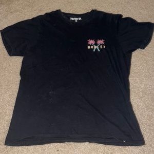 black hurley tshirt medium